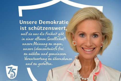 Unsere Demokratie ist schützenswert, weil sie uns die Freiheit gibt, in einer offenen Gesellschaft unsere Meinung zu sagen, unsere Lebensentwürfe frei zu wählen und gemeinsam Verantwortung zu übernehmen und zu gestalten.