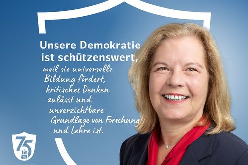 Unsere Demokratie ist schützenswert, weil sie universelle Bildung fördert, kritisches Denken zulässt und unverzichtbare Grundlagen von Forschung und Lehre sind.