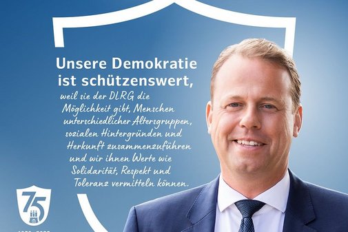 Unsere Demokratie ist schützenswert, weil sie der DRLG die Möglichkeit gibt, Menschen unterschiedlicher Altersgruppen, sozialen Hintergründen und Herkunft zusammenzuführen und wir ihnen Werte wie Solidarität, Respekt und Toleranz vermitteln können.