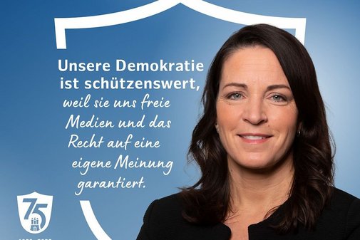 Unsere Demokratie ist schützenswert, weil sie uns freie Medien und das Recht auf eine eigene Meinung garantiert.