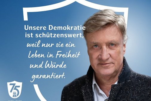 Unsere Demokratie ist schützenswert, weil nur sie ein Leben in Freiheit und Würde garantiert.