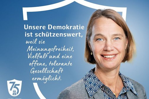 Unsere Demokratie ist schützenswert, weil Meinungsfreiheit, Vielfalt und eine offene, tolerante Gesellschaft ermöglicht.