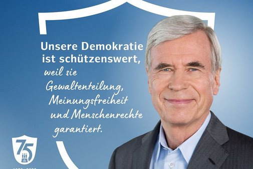 Unsere Demokratie ist schützenswert, weil sie Gewaltteilung, Meinungsfreiheit und Menschenrechte garantiert.