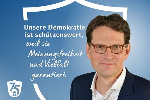 Unsere Demokratie ist schützenswert, weil sie Meinungsfreiheit und Vielfalt garantiert.