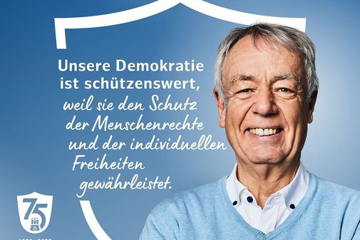 Unsere Demokratie ist schützenswert, weil sie den Schutz der Menschenrechte und der individuellen Freiheiten gewährleistet.
