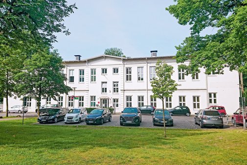 Im Haus für Barrierefreiheit finden Interessierte eine Hilfsmittelaustellung und die Beratungsräume der gemeinnützigen Vereine.
