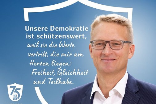 Unsere Demokratie ist schützenswert, weil sie die Werte vertritt, die mir am Herzen liegen: Freiheit, Gleichheit und Teilhabe.