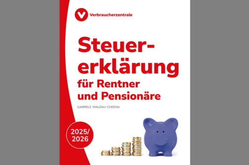 Buchtitel Steuererkl&auml;rung f&uuml;r Rentner und Pension&auml;re