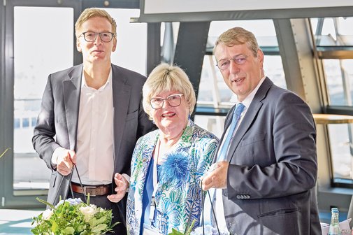 Impressionen LVT 2026 - Gastredner Frau Schommer im Gespräch mit Dirk Kienscherf und Dietrich Wersich.
