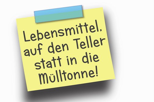 Lecker kochen und das Klima schonen Lebensmittel auf den Teller statt in die Mülltonne.