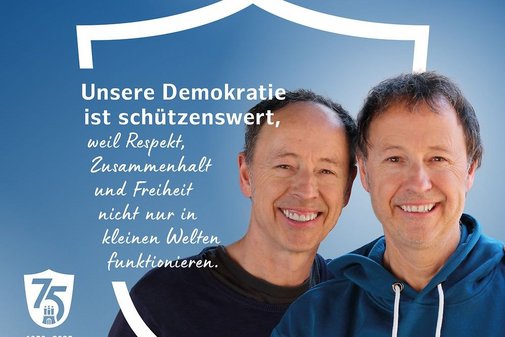 Unsere Demokratie ist schützenswert, weil Respekt, Zusammenhalt und Freiheit nicht nur in kleinen Welten funktionieren.