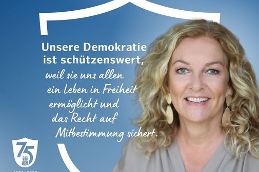 Unsere Demokratie ist schützenswert, weil sie uns allen ein Leben in Freiheit ermöglicht und das Recht auf Mitbestimmung sichert.