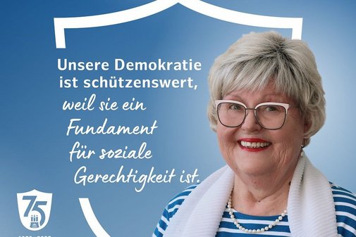Unsere Demokratie ist schützenswert, weil sie ein Fundament für soziale Gerechtigkeit ist.